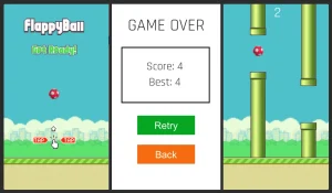 Read more about the article Flappy Ball (Flappy Bird) – Complete & Free Unity Game Template With Source Code